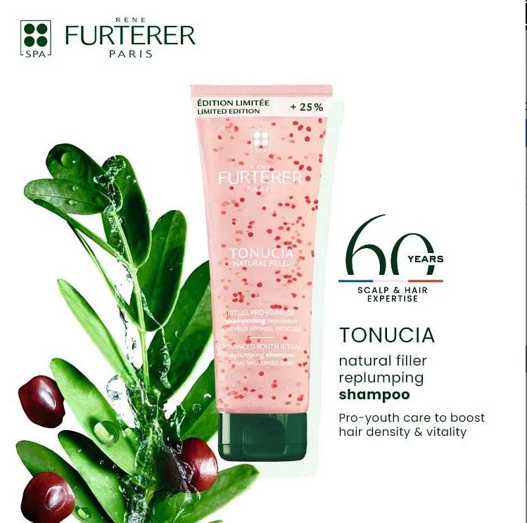 René Furterer-TONUCIA Replumping shampoo 強韌豐盈洗髮露 250ml  ,600ml
