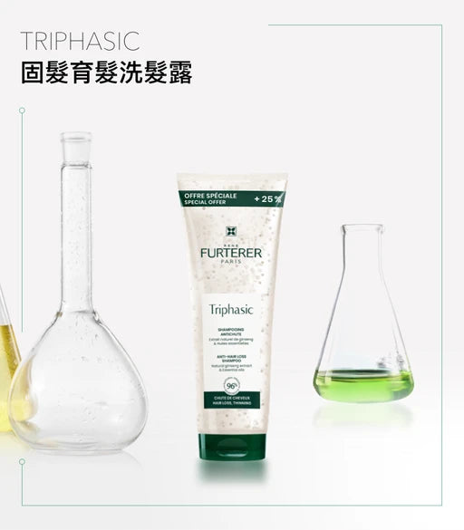 Rene Furterer Triphasic shampoo 250ml ,500ml 再生防脫髮洗髮水